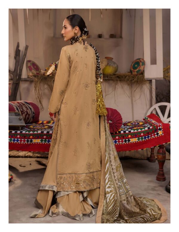 3-Piece Embriodered Viscose Suit - Image 5
