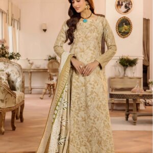 3-Piece Printed Cambric Suit