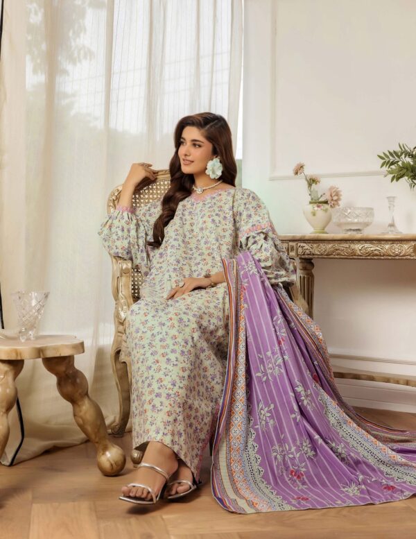 3-Piece Printed Cambric Suit - Image 7