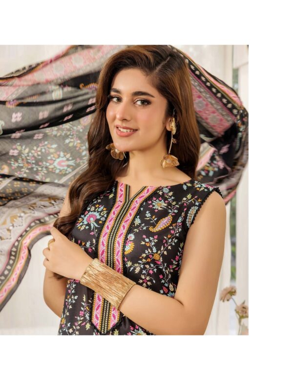 3-Piece Printed Cambric Suit - Image 2