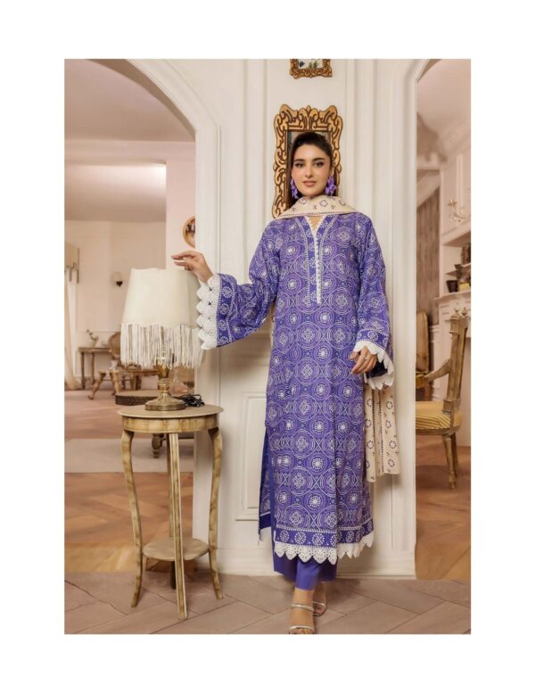 3-Piece Printed Cambric Suit - Image 6