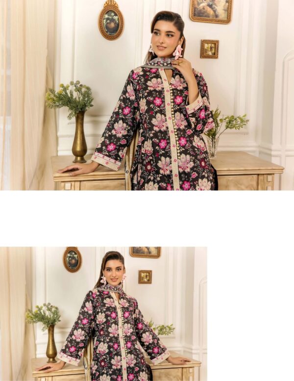 3-Piece Printed Cambric Suit - Image 3